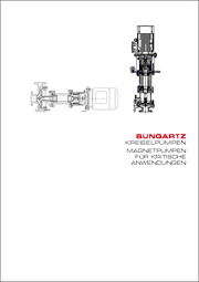 Bungartz مضخات المغناطيسية